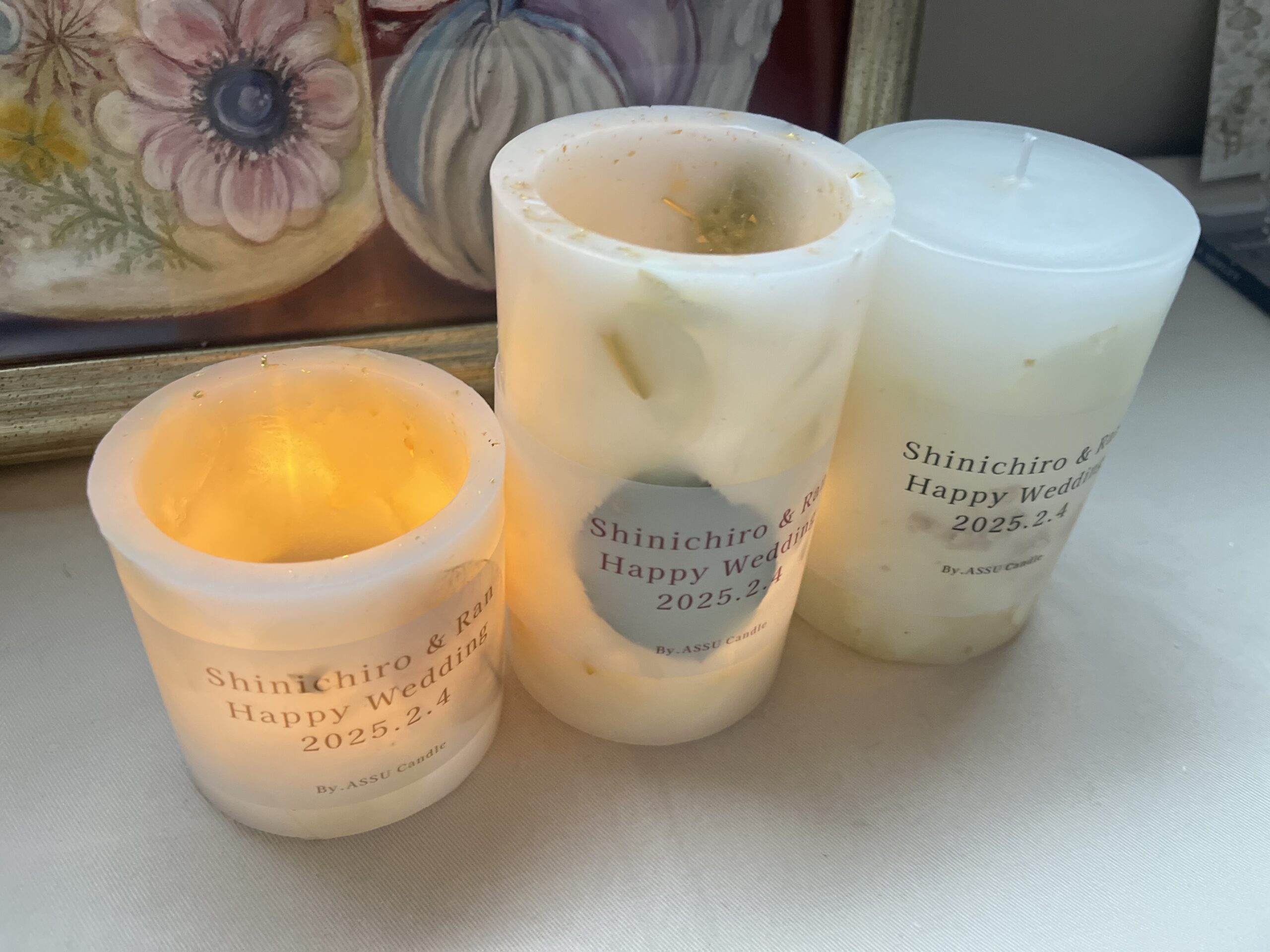 ブーケキャンドル - 画像 (2)